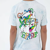 RIPNDIP Acid Playdo T Shirt - Light Blue Cloud Wash