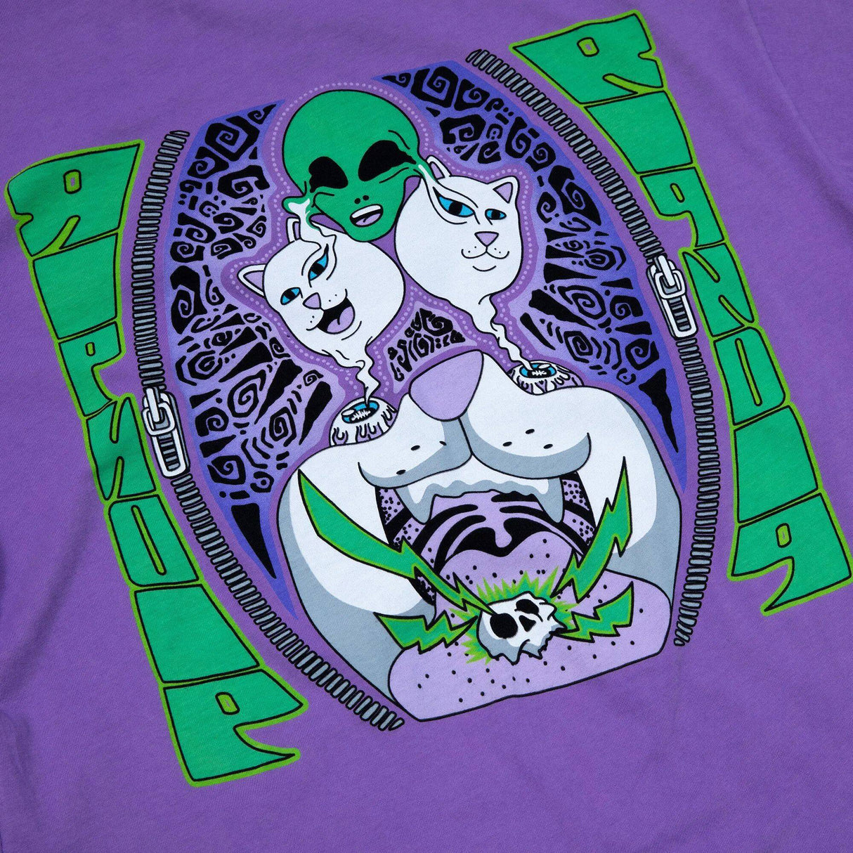 RIPNDIP Firewire T Shirt - Light Purple