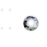 RIPNDIP Flower Child Skateboard Wheels - White 50mm