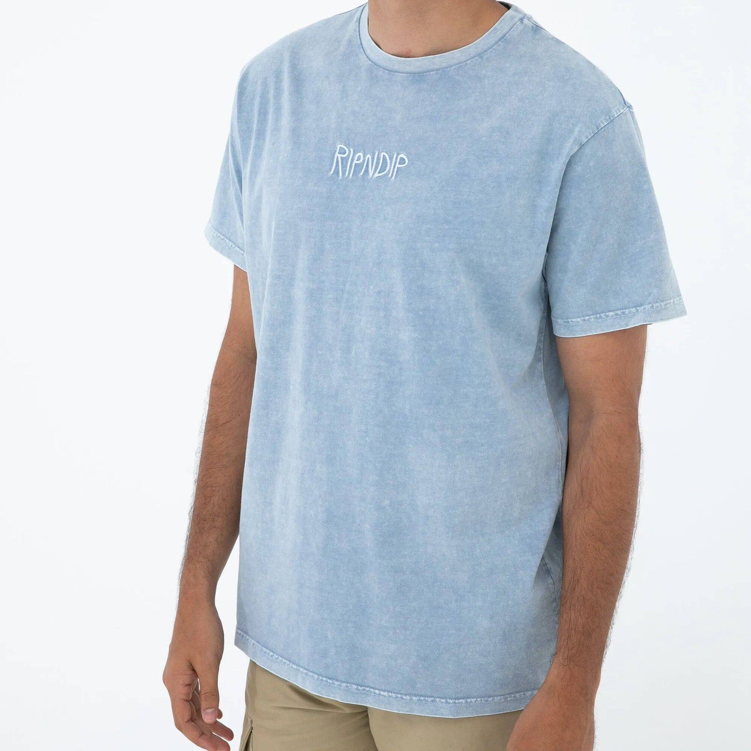 RIPNDIP La Brea T Shirt - Light Blue