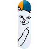 RIPNDIP Lord Nermal Skateboard Deck - Orange/Aqua 8.0''