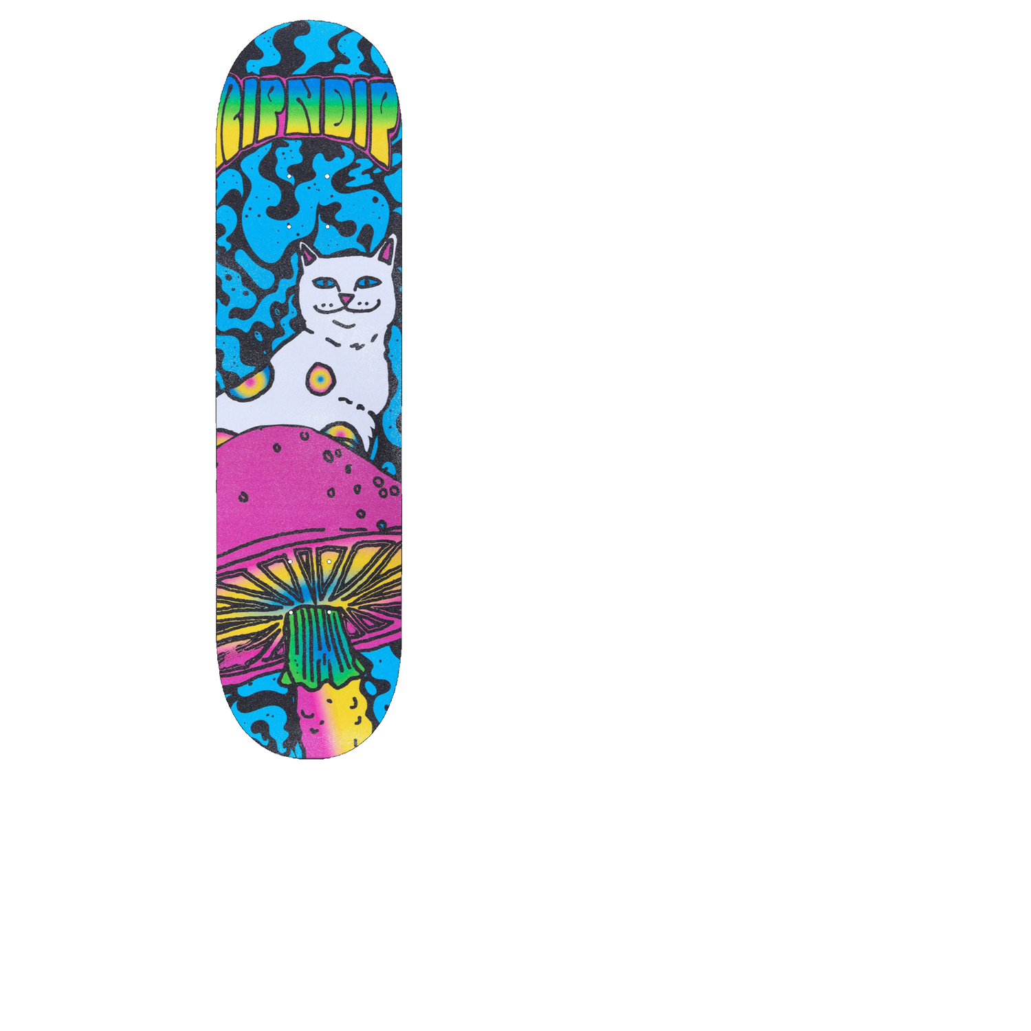 RIPNDIP Psychedelic Skateboard Grip Tape - Blue