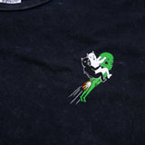 RIPNDIP Star Gazer T Shirt - Black Mineral Wash