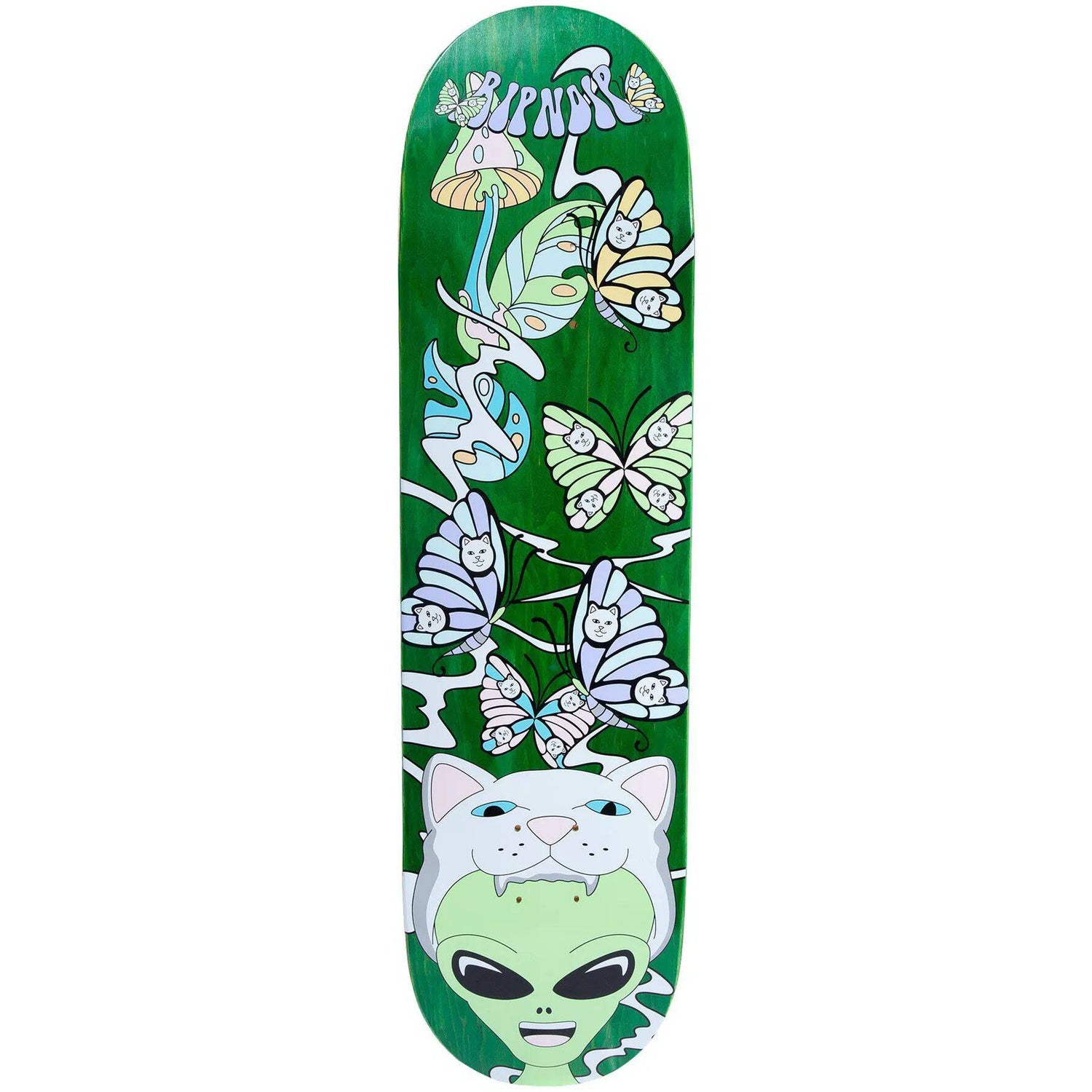 RIPNDIP Think Factory Skateboard Deck - Green 8.0''
