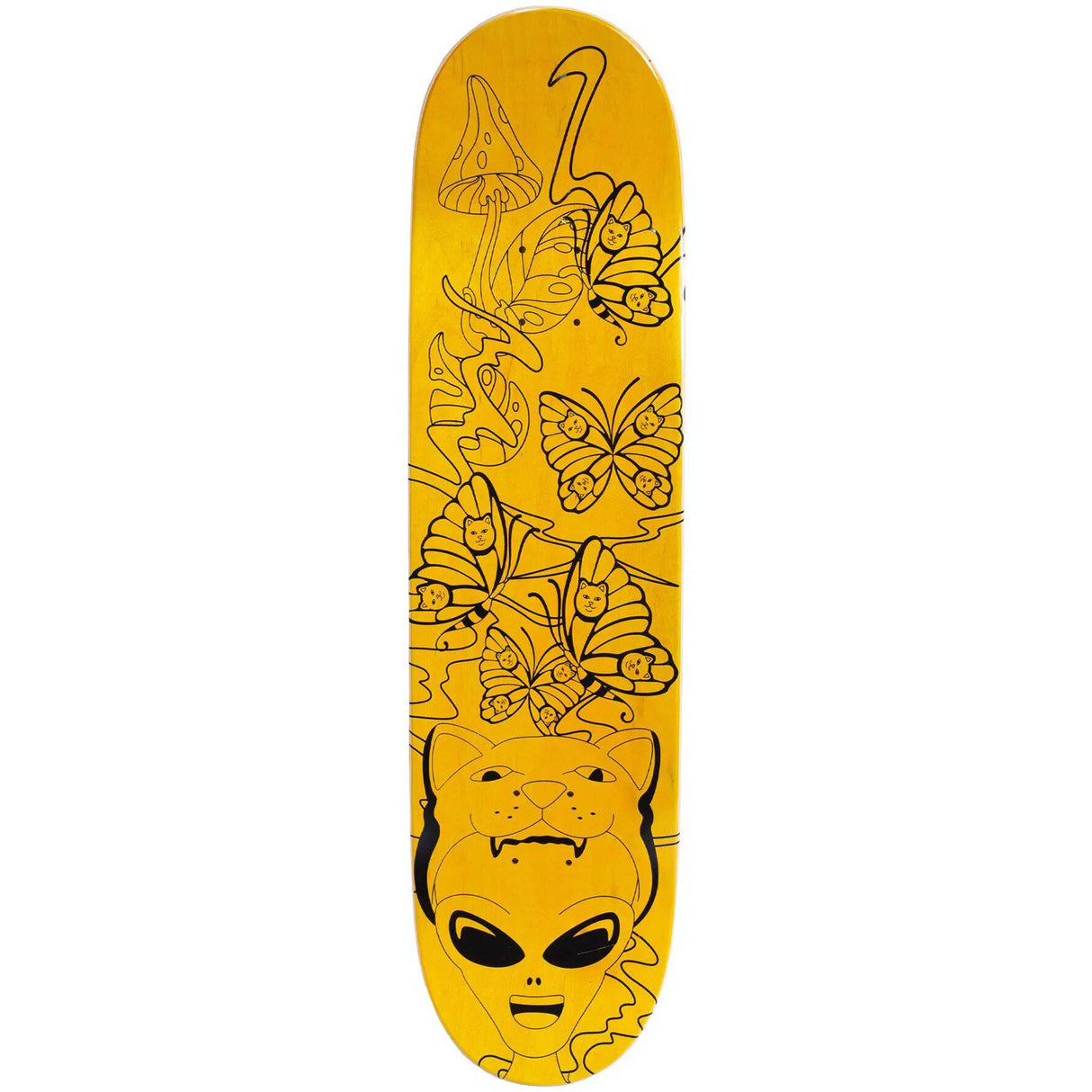 RIPNDIP Think Factory Skateboard Deck - Green 8.0''