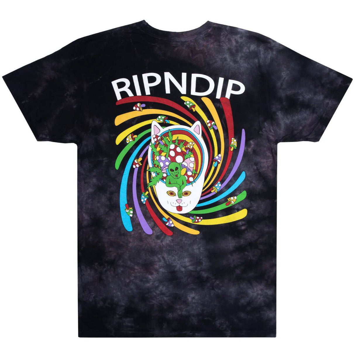 RIPNDIP Touch of Psyche T Shirt - Black/Lavender