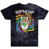RIPNDIP Touch of Psyche T Shirt - Black/Lavender