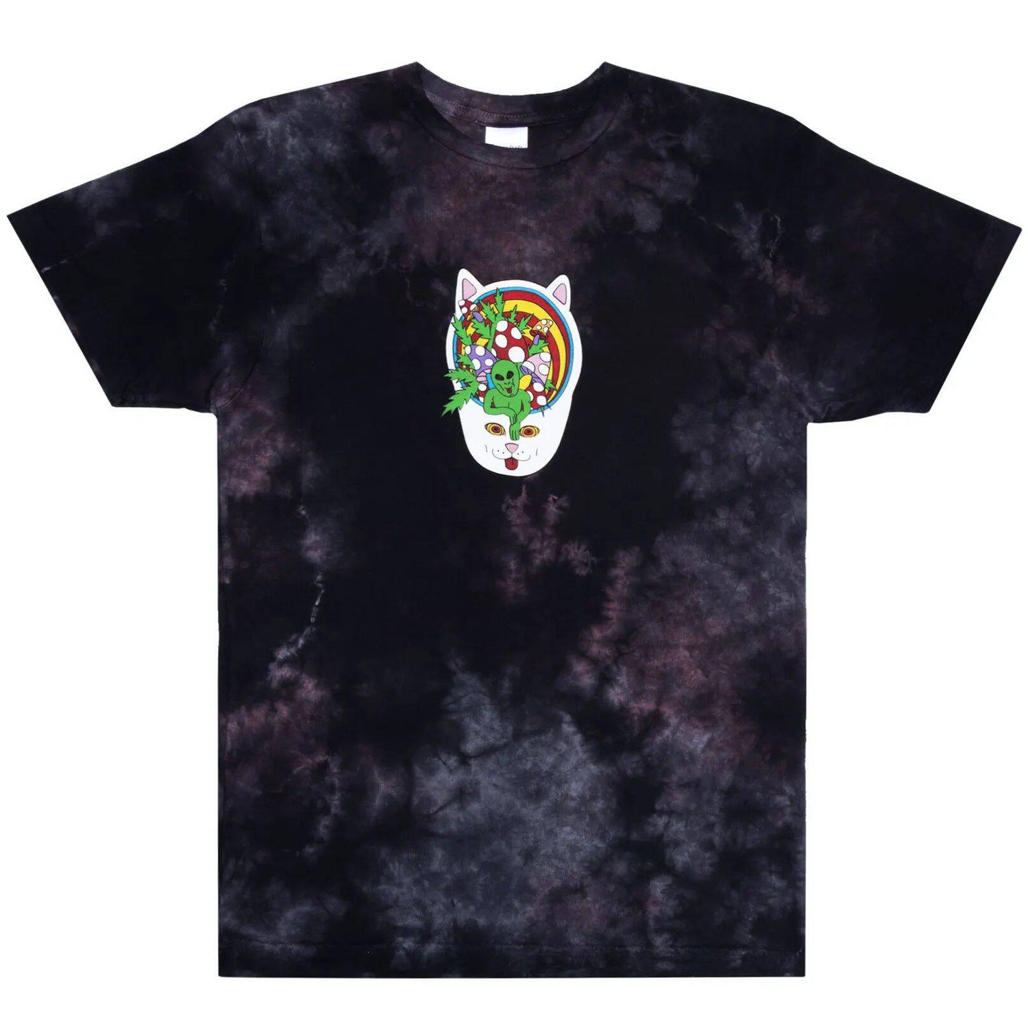 RIPNDIP Touch of Psyche T Shirt - Black/Lavender