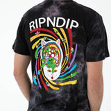 RIPNDIP Touch of Psyche T Shirt - Black/Lavender