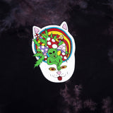 RIPNDIP Touch of Psyche T Shirt - Black/Lavender