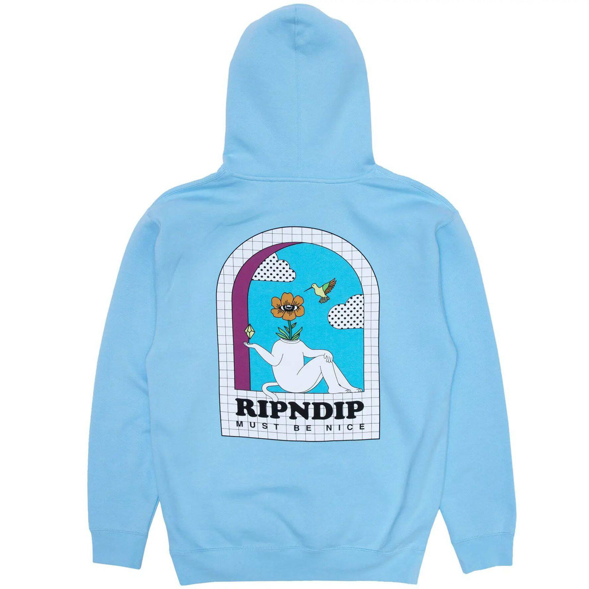 RIPNDIP Window Daze Hoodie - Baby Blue