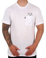 RIPNDIP Lord Nermal Pocket T Shirt - White