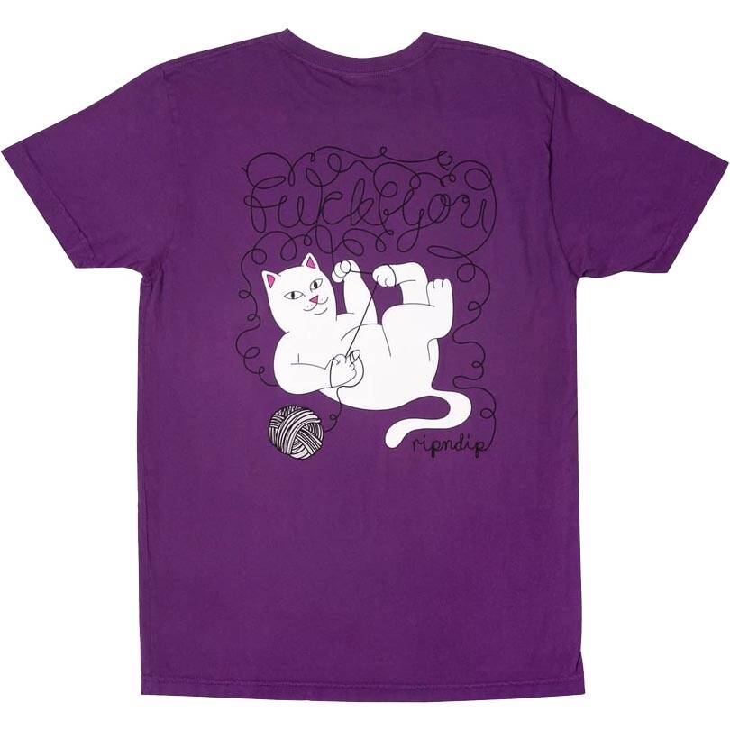 RIPNDIP Tangled T Shirt - Purple