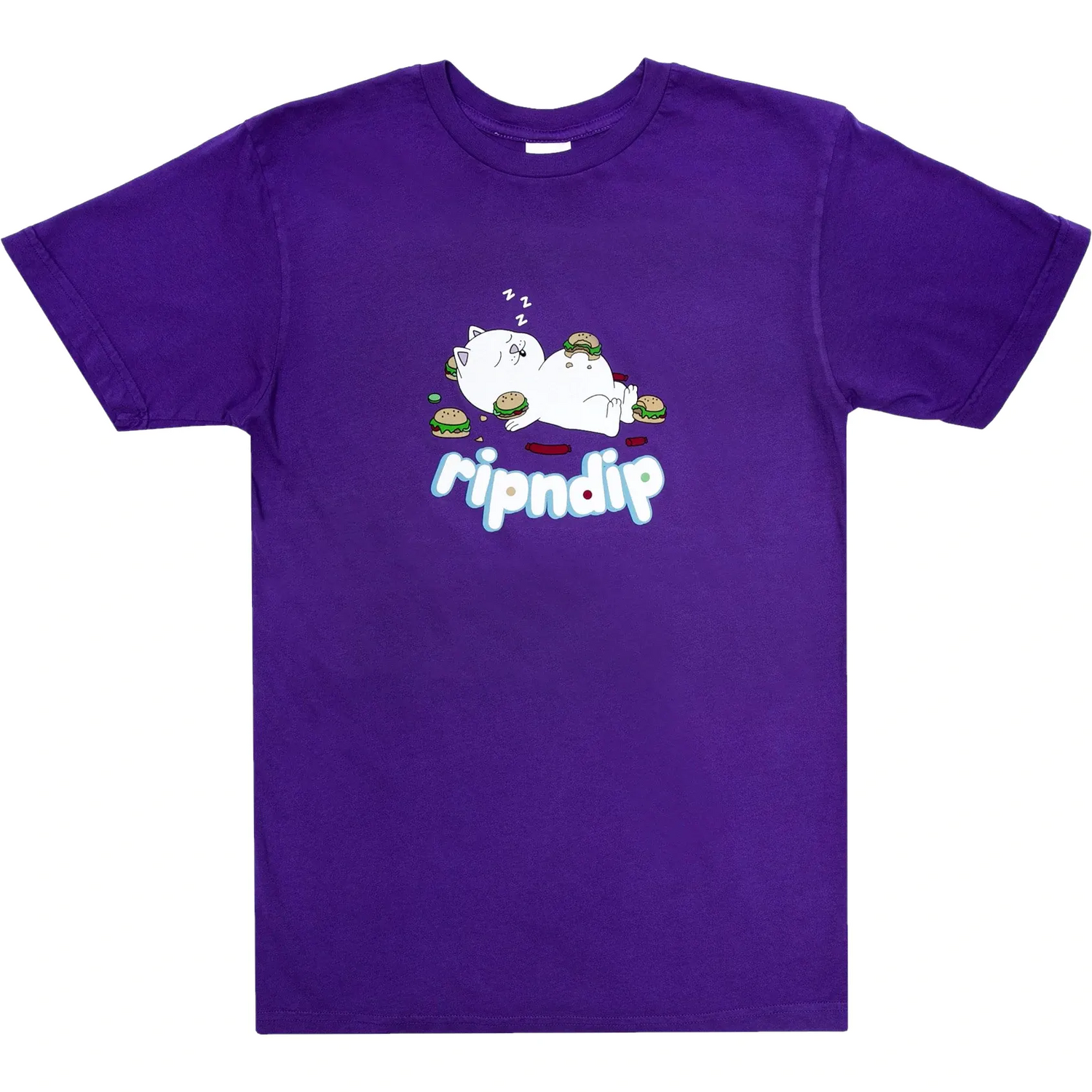 RIPNDIP Fat Hungry Baby T Shirt - Purple