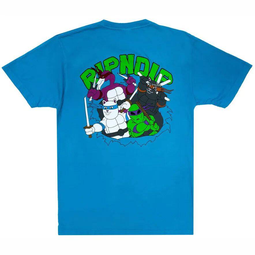 RIPNDIP Teenage Mutant T Shirt - Blue