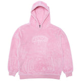 RIPNDIP Bubble Sherpa Embroidered Hoodie - Pink