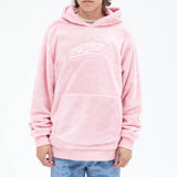 RIPNDIP Bubble Sherpa Embroidered Hoodie - Pink