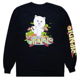 RIPNDIP Day Tripper Long Sleeve T Shirt - Black