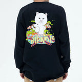 RIPNDIP Day Tripper Long Sleeve T Shirt - Black