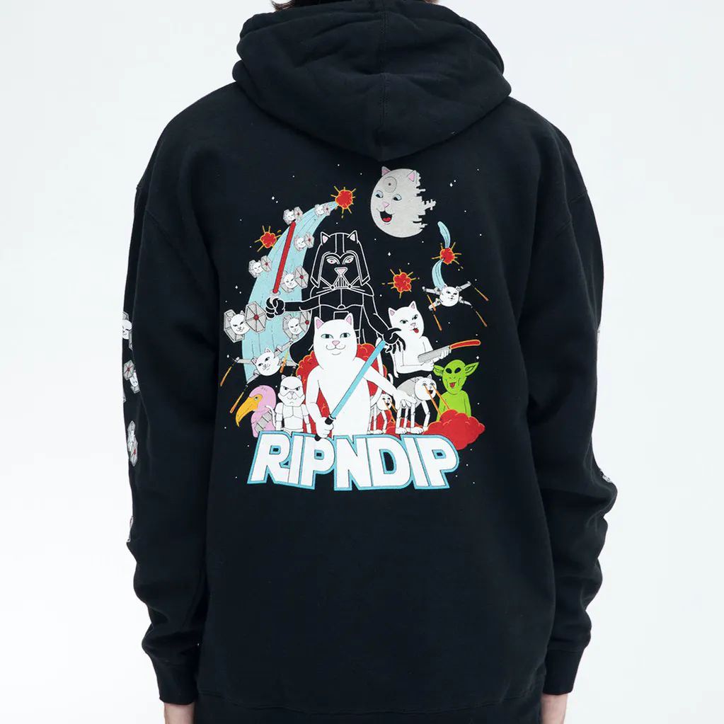 RIPNDIP Far Far Away Hoodie - Black