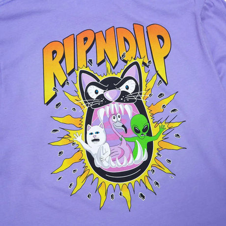 RIPNDIP Hellavanight Long Sleeve T Shirt - Lilac