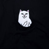 RIPNDIP Lord Nermal Long Sleeve T Shirt - Black