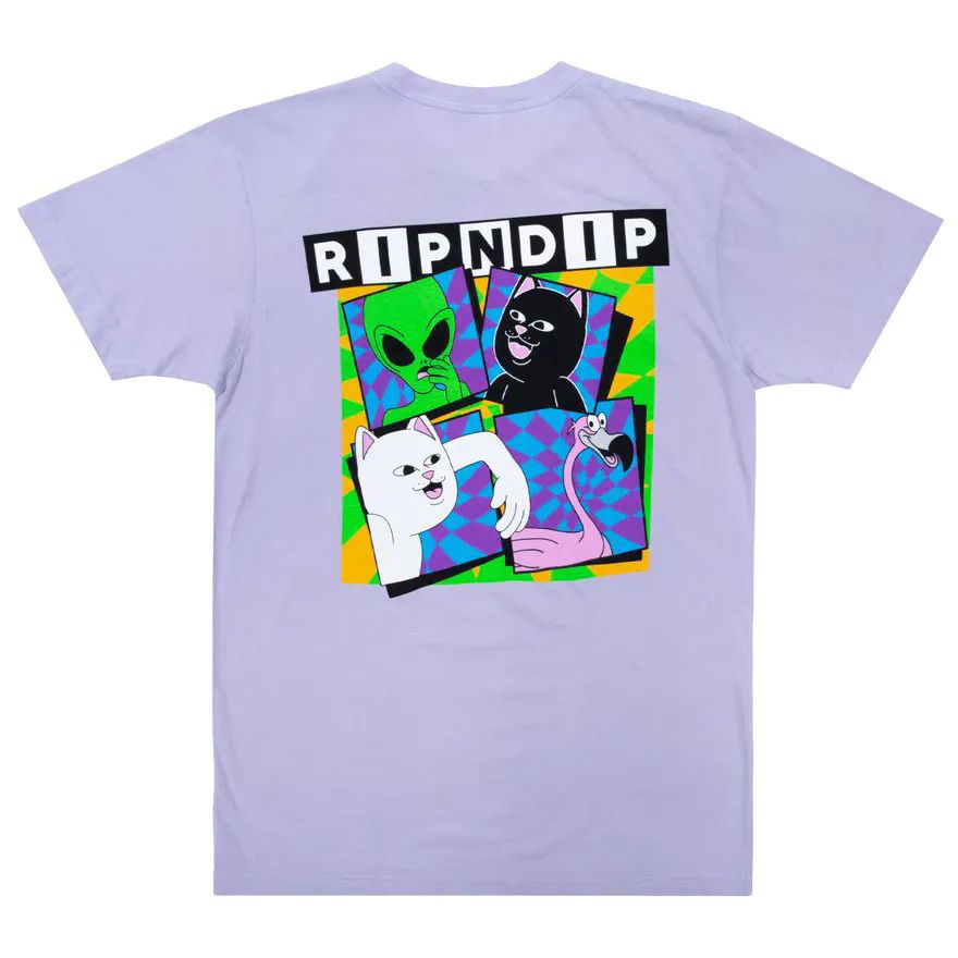 RIPNDIP Sid T Shirt - Lavender