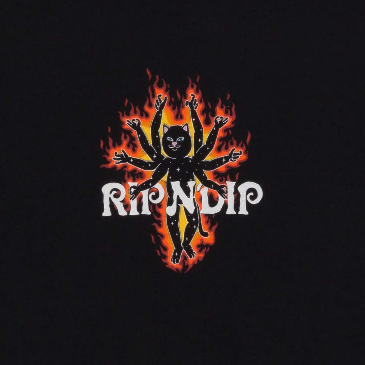 RIPNDIP Illusion Jerm T-Shirt - Black