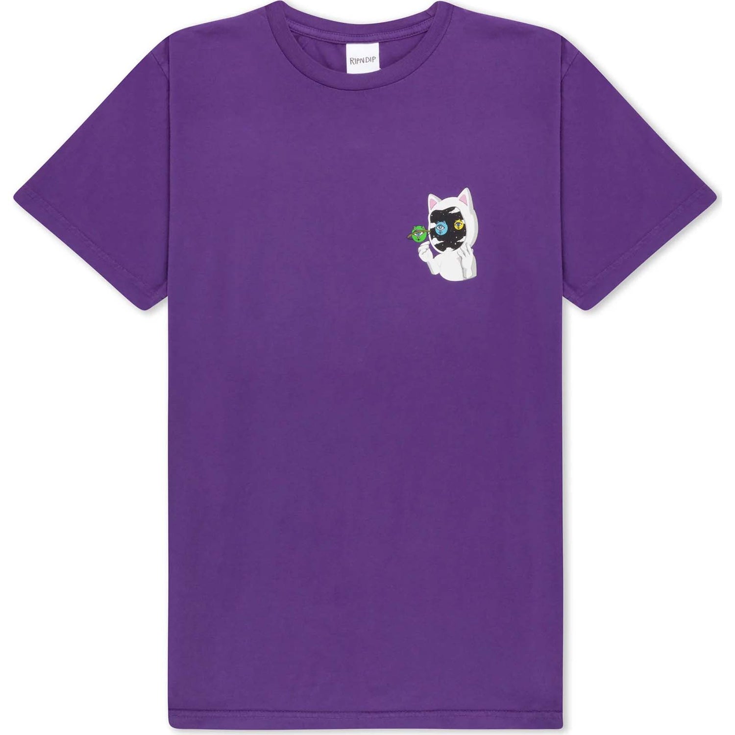 RIPNDIP Seeing Eye T Shirt - Purple