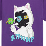 RIPNDIP Seeing Eye T Shirt - Purple