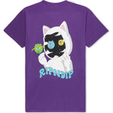 RIPNDIP Seeing Eye T Shirt - Purple