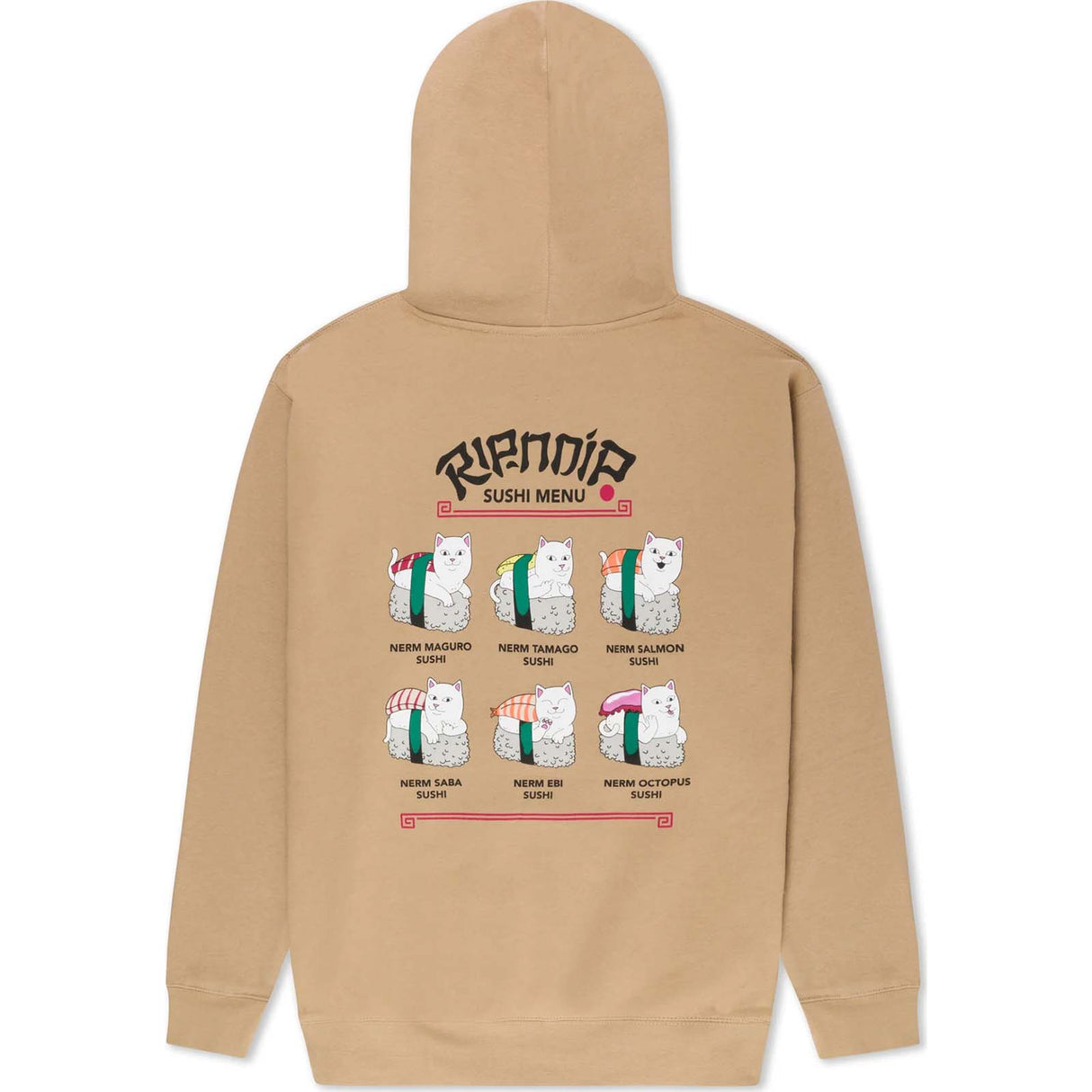 RIPNDIP Sushi Nerm Hoodie - Sandstone