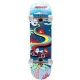 RIPNDIP Hell Racer Custom Skateboard - Multi 8"