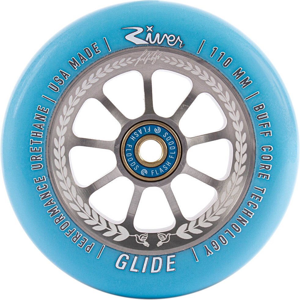 River Wheels Juzzy Carter Pro 110mm Scooter Wheel - Serenity