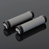 Renthal Medium Compound 130mm Lock-On Mountain Bike Grips - Medium Grey