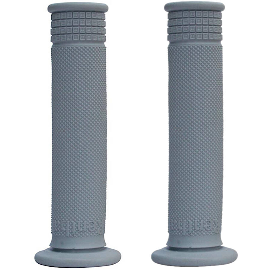 Renthal Medium Compound 135mm Mountain Bike Grips - Med Grey