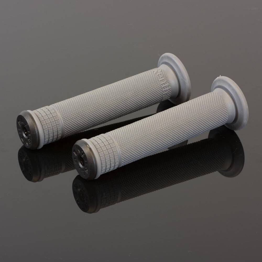 Renthal Medium Compound 135mm Mountain Bike Grips - Med Grey