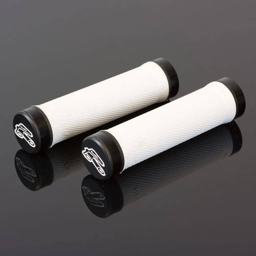 Renthal Super Soft Compound 130mm Lock-On Mountain Bike Grips - Off White