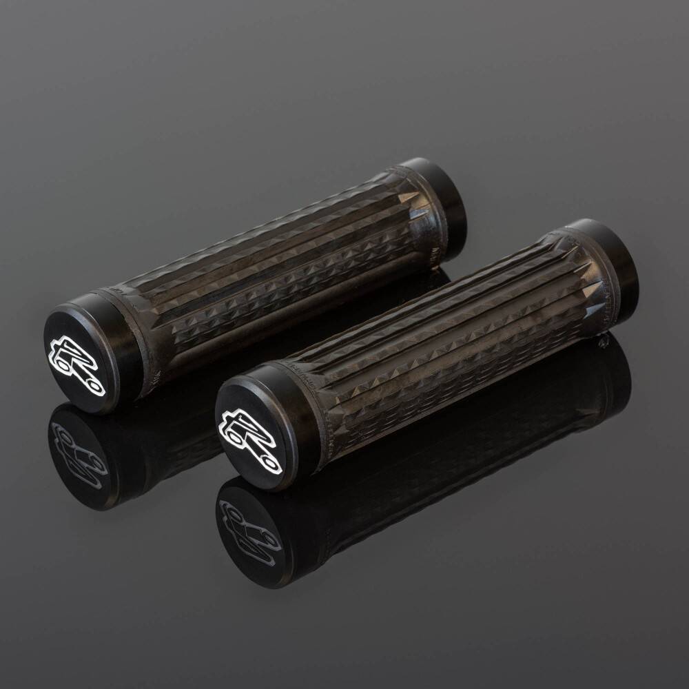 Renthal Ultra Tacky Compound 130mm Traction Mountain Bike Grips - Black