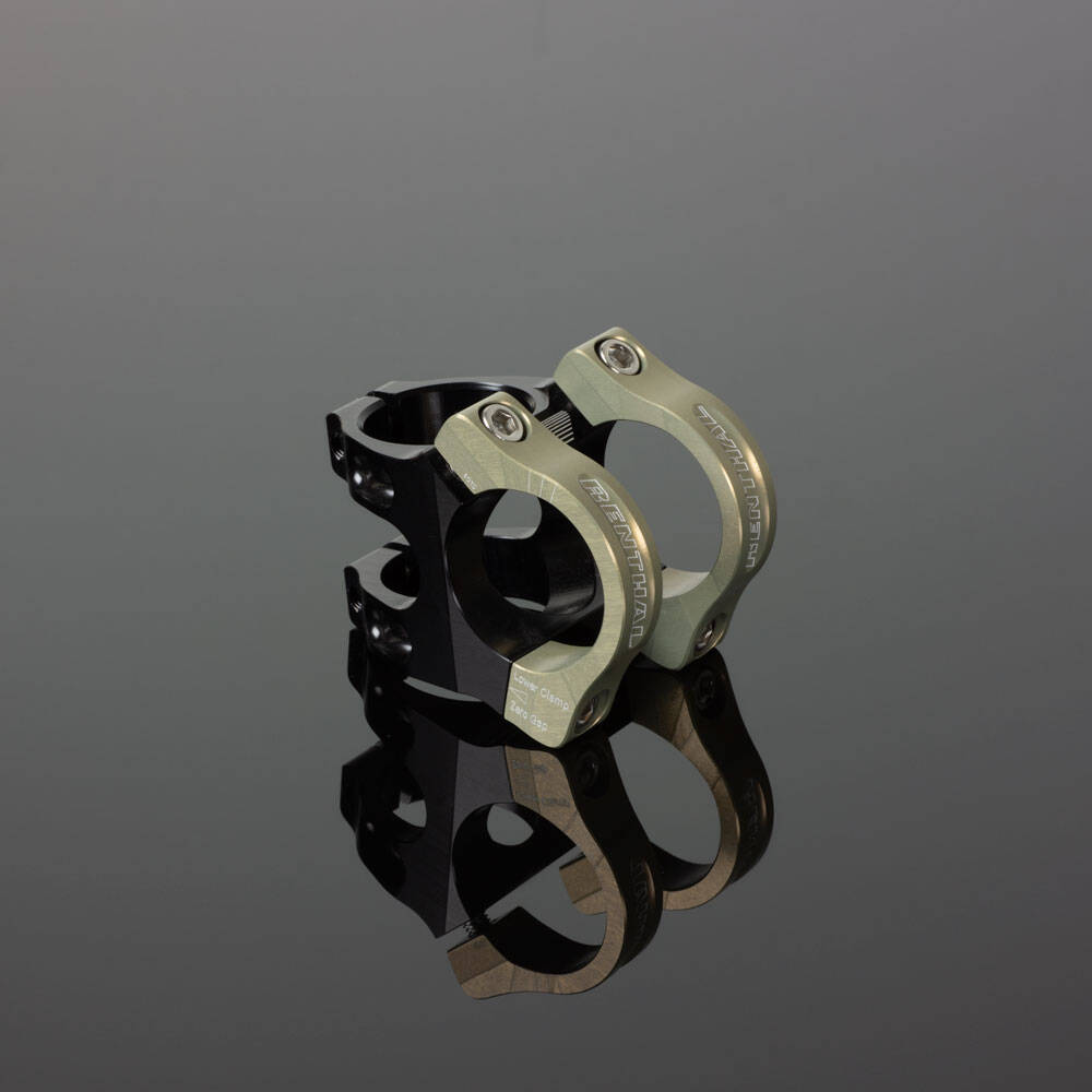 Renthal Apex 31.8mm Stem - Black/Gold 31mm
