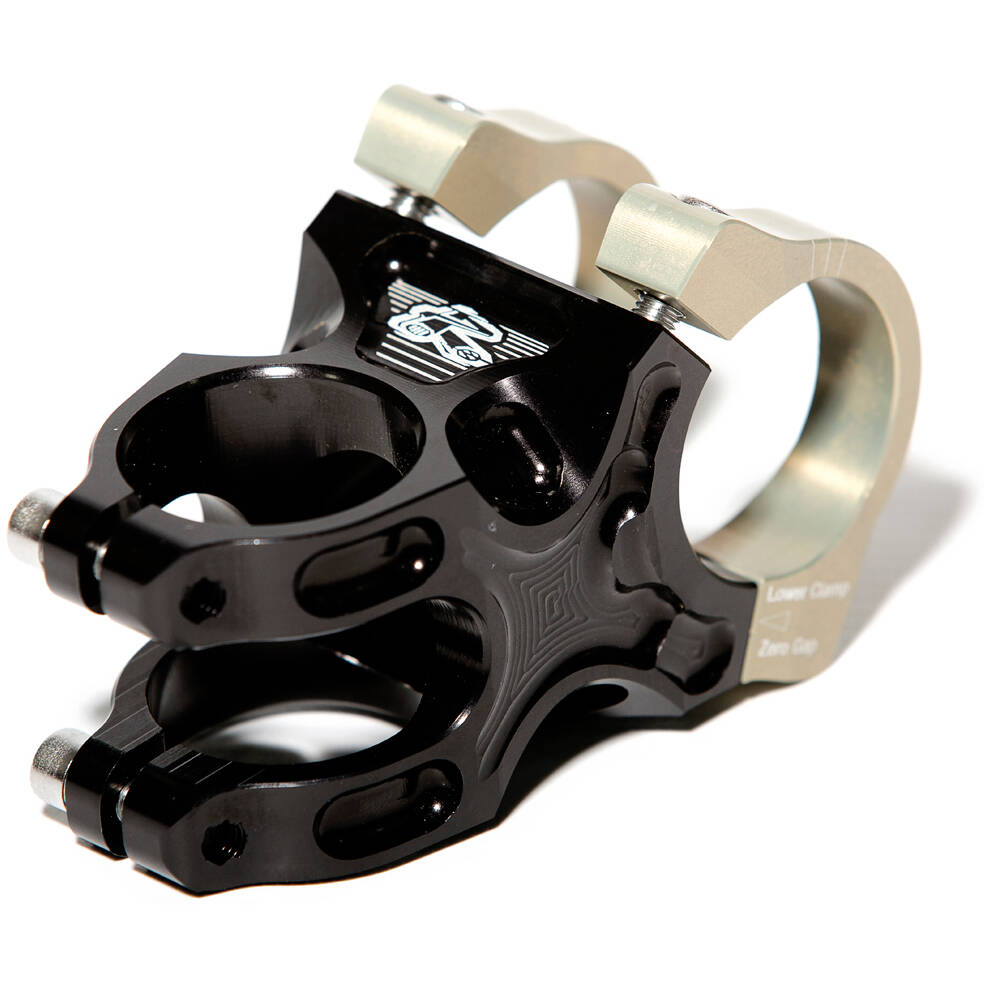 Renthal Apex 31.8mm Stem - Black/Gold 50mm