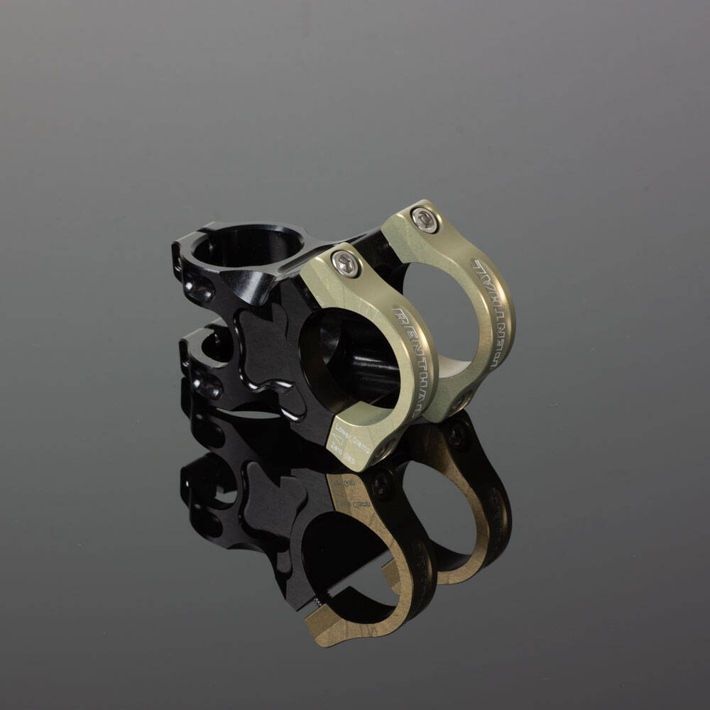 Renthal Apex 31.8mm Stem - Black/Gold 50mm