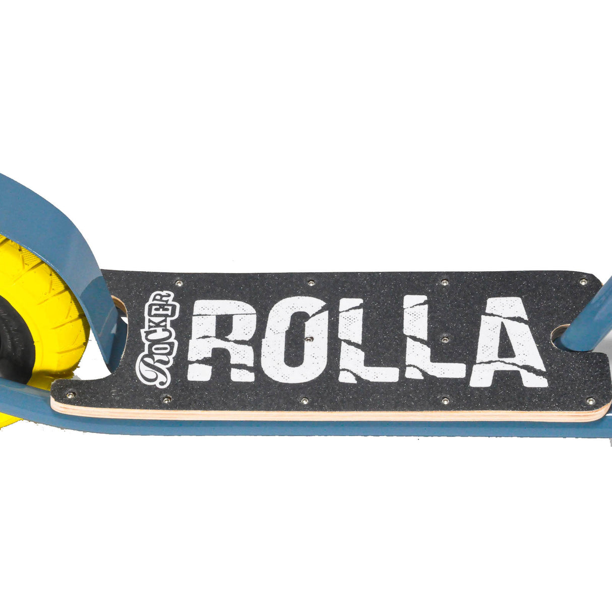 Rocker Rolla Scooter - Grey/Yellow
