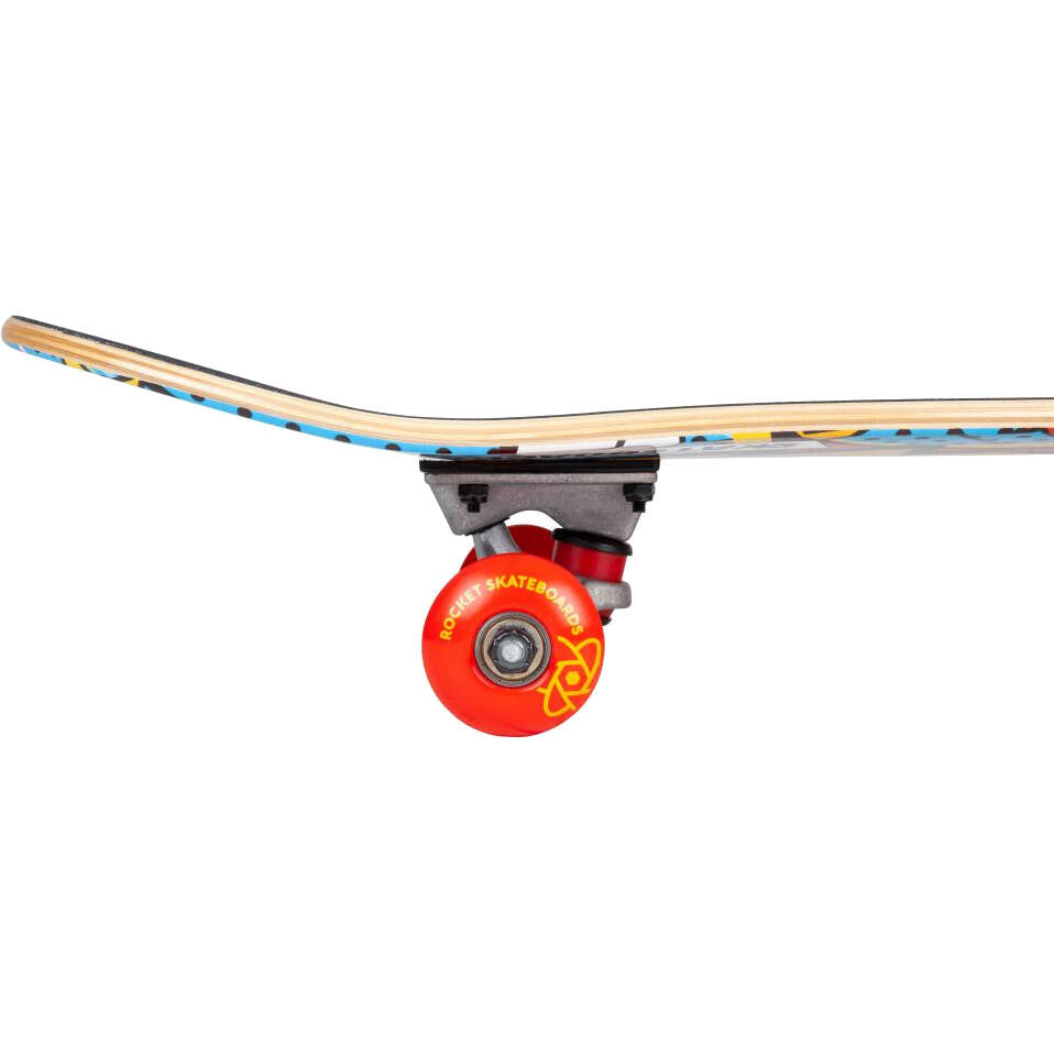 Rocket Popart Mini Complete Skateboard - 7.5''
