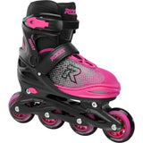 Roces Jokey X Adjustable Inline Skates - Black/Pink