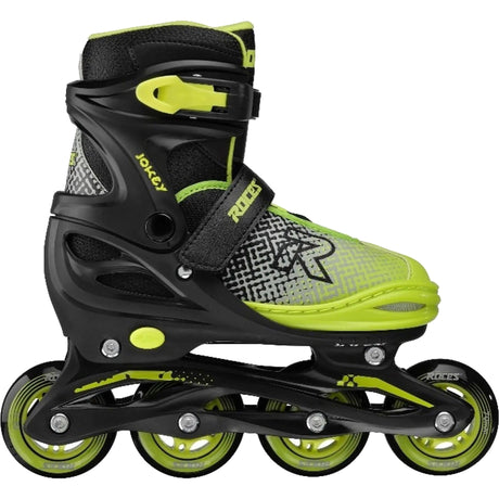 Roces Jokey X Adjustable Inline Skates - Black/Yellow