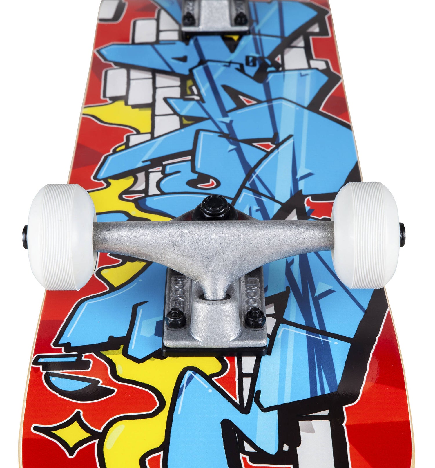 Rocket Bricks Mini Complete Skateboard - Multi 7.375''