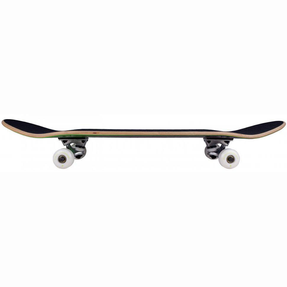 Rocket Double Dipped Complete Skateboard - Black 8''