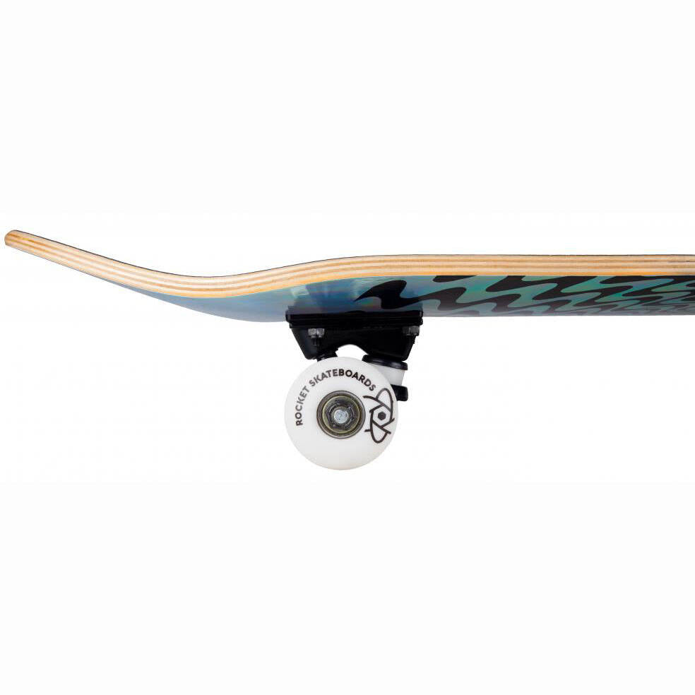 Rocket Foil Complete Skateboard - Warp 8''
