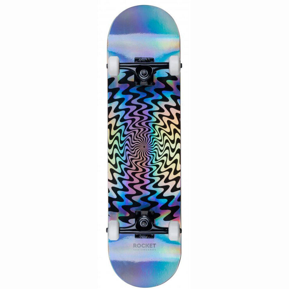 Rocket Foil Complete Skateboard - Warp 8''